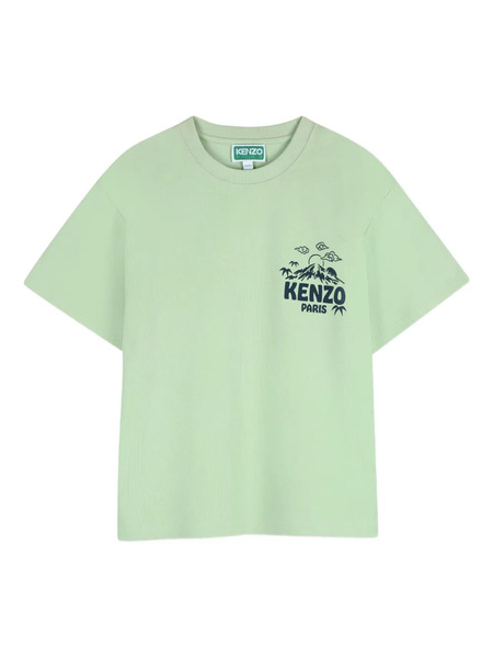  Kenzo Kids Logo T-shirt - Green 