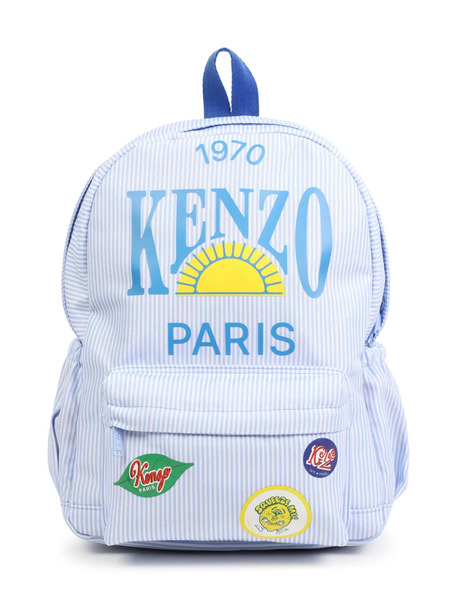  Kenzo Kids Printed Backpack - Blue 