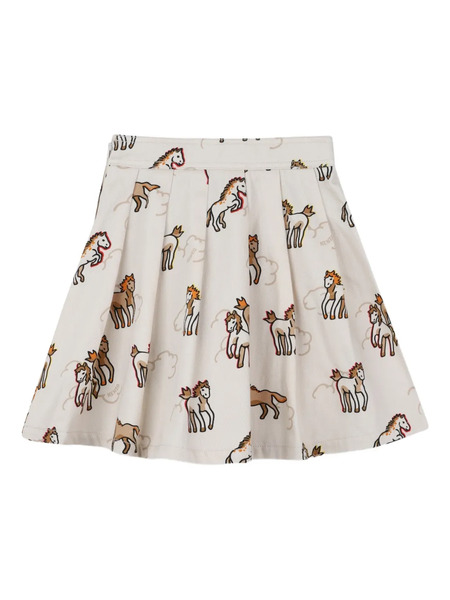  Kenzo Kids Printed Skirt - Neutrals 
