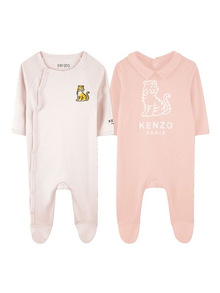  Kenzo Kids Tiger-print Pajamas (set Of Two) - Pink 