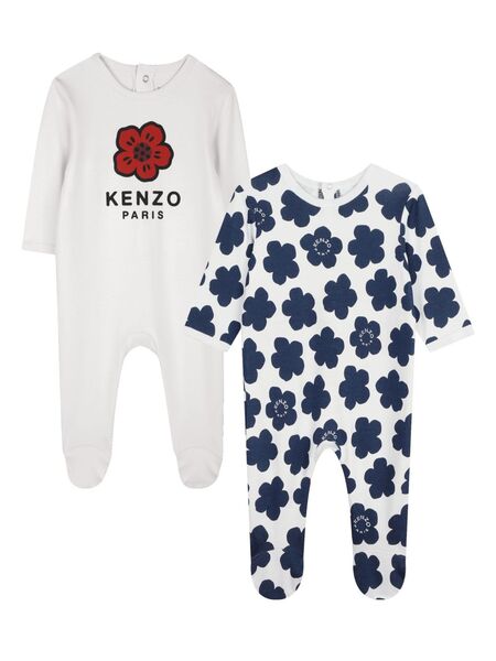  Kenzo Kids Two-pack Pajamas - White 