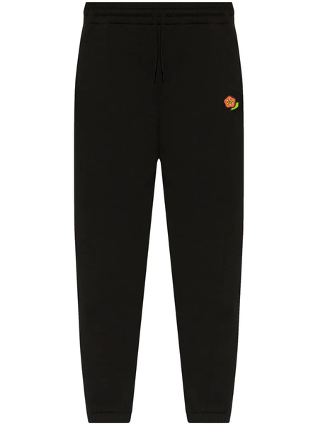  Kenzo Logo Cotton Track Pants - Black 