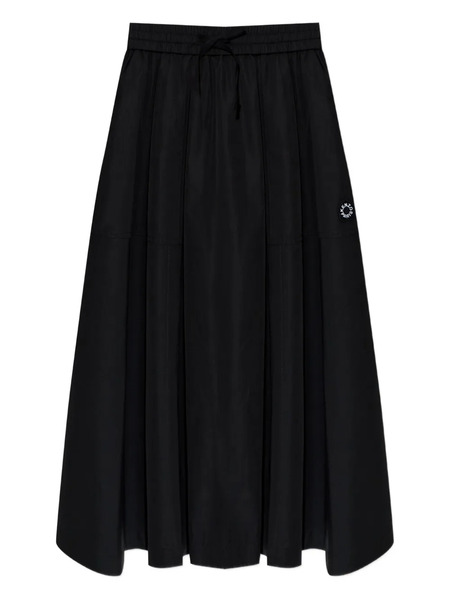  Kenzo Logo-detail Midi Skirt - Black 
