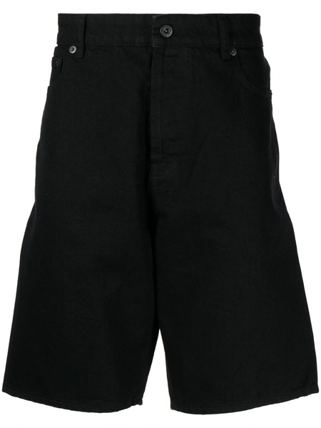  Kenzo Logo-patch Bermuda Shorts - Black 