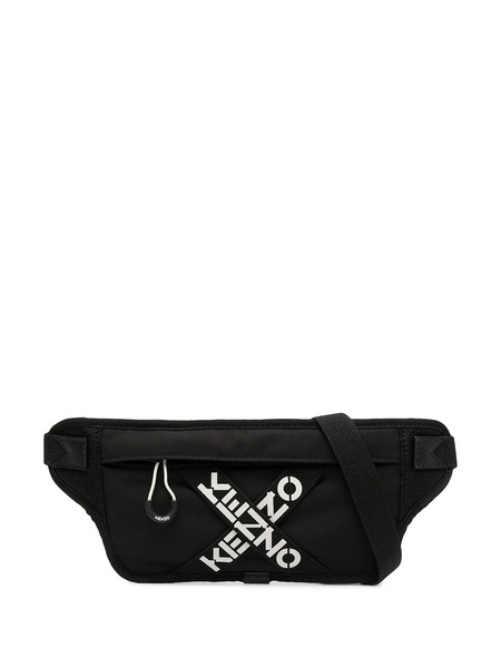  Kenzo Logo-print Belt Bag - Black 