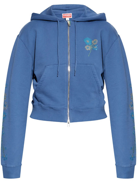  Kenzo Logo-print Cardigan - Blue 
