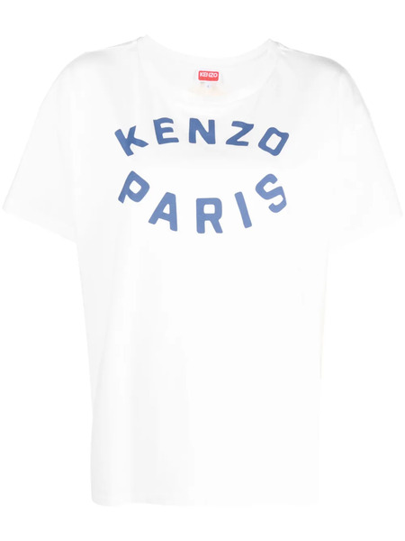  Kenzo Logo-print Cotton T-shirt - White 