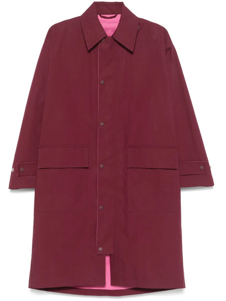  Kenzo Machintosh Coat - Purple 