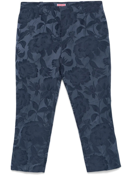  Kenzo Peonies Trousers - Blue 