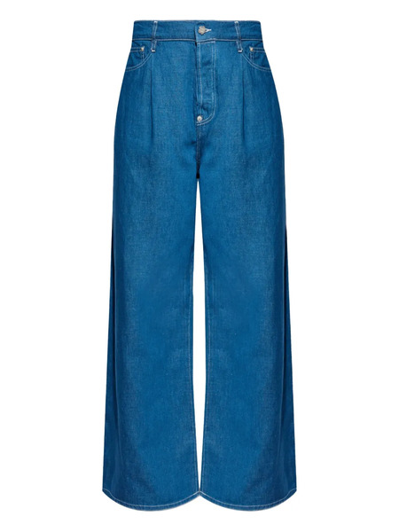 Kenzo Pleat-detailed Jeans - Blue 