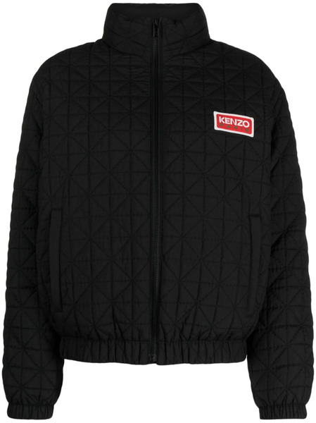  Kenzo Sashiko Stitch Puffer Jacket - Black 