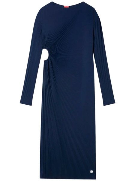  Kenzo Sun-ray Midi Dress - Blue 