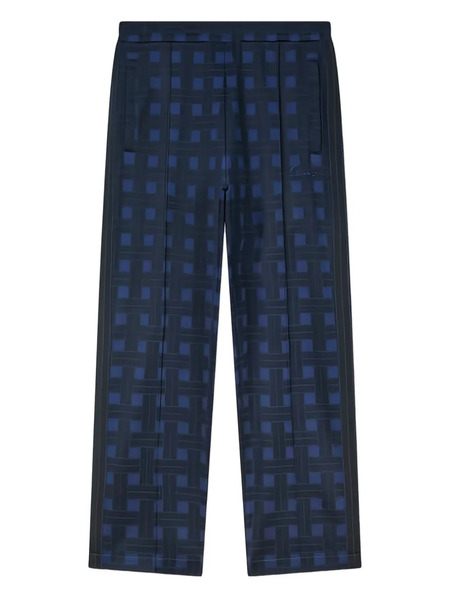  Kenzo Weave Jacquard Trousers - Blue 