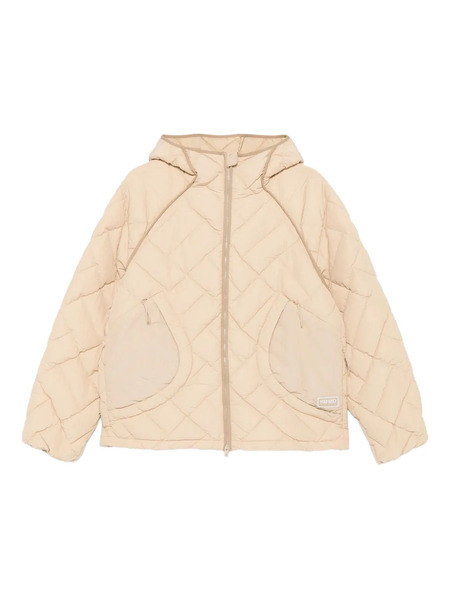  Kenzo Kenzo Weave Light Down Jacket - Neutrals 