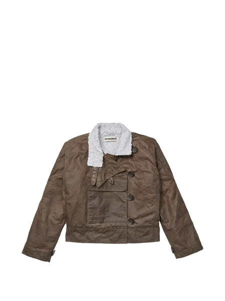  Kerne.milk Pilot Jacket - Brown 