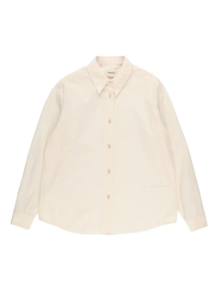  Khaite Argo Button-down Shirt - Neutrals 
