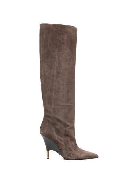  Khaite Bella Knee-high Boots - Brown 
