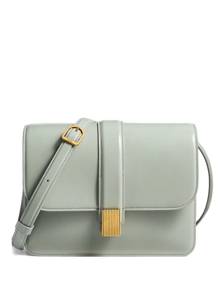  Khaite Blake Leather Crossbody Bag - Green 