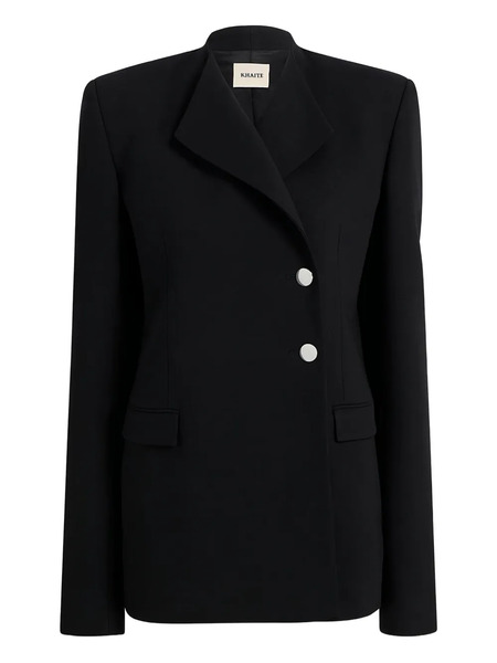  Khaite Button Jacket - Black 