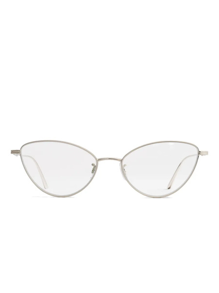  Khaite Cat-eye Glasses - Silver 