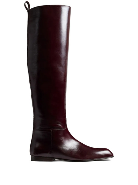  Khaite Colt Knee-high Boots - Red 