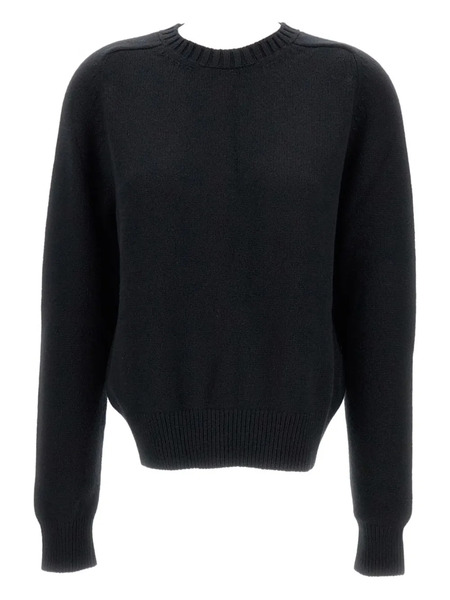  Khaite Crew-neck Cashmere Sweater - Black 
