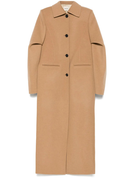  Khaite Darton Coat - Brown 