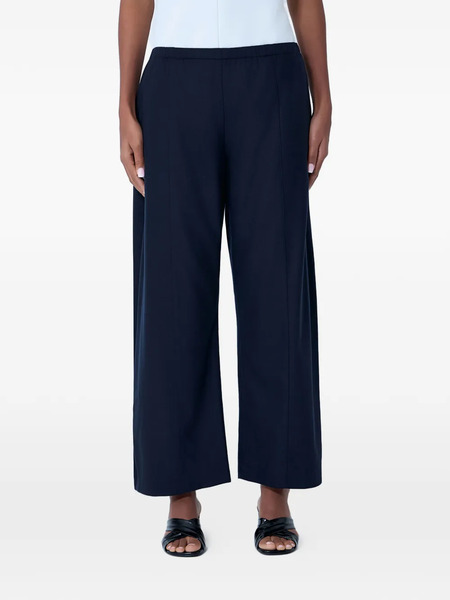  Khaite Elasticated Wide-leg Palazzo Pants - Blue 