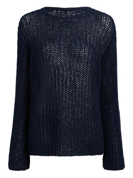  Khaite Elowen Open-knit Sweater - Blue 