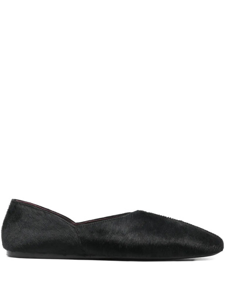  Khaite Jane Pointed Ballet Flat - Black 