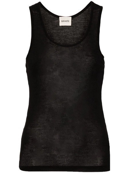  Khaite Johnnie Top - Black 