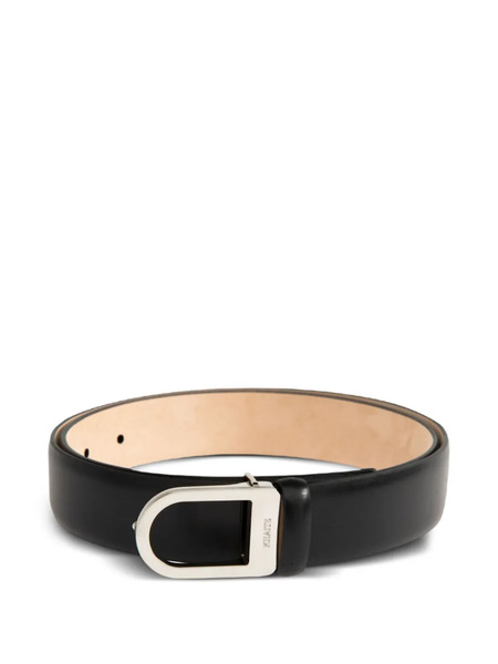  Khaite Leather Belt - Black 