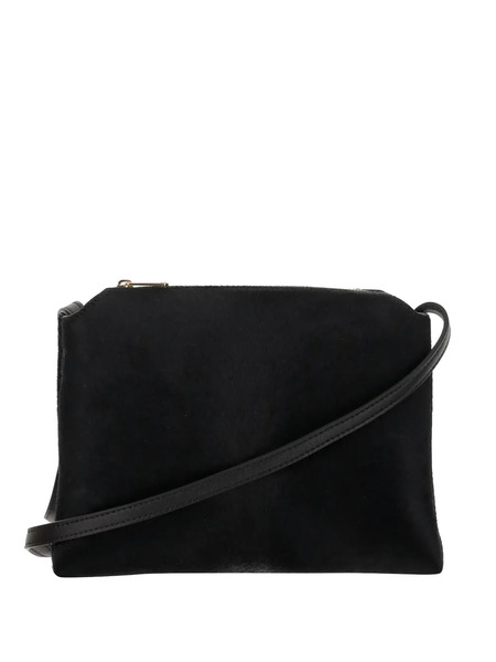  Khaite Leather Crossbody Bag - Black 