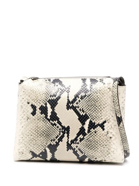  Khaite Lina Leather Cross Body Bag - Neutrals 