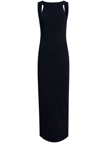  Khaite Media Open-back Midi Dress - Black 