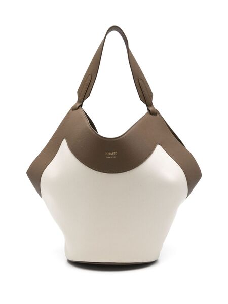  Khaite Medium Lotus Tote Bag - Neutrals 