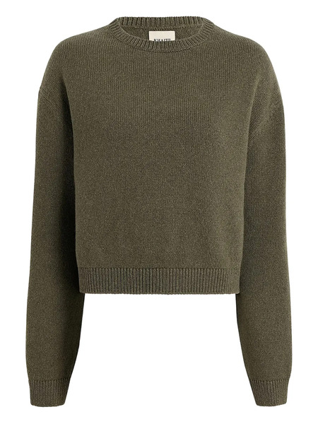  Khaite Milo Ribbed Knitwear - Green 