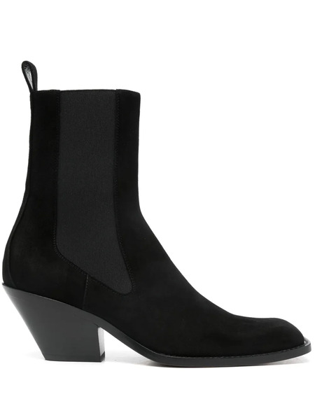  Khaite 65mm Austin Chelsea Boots - Black 