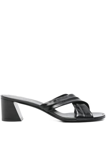  Khaite 55mm Liria Criss-cross Sandals - Black 