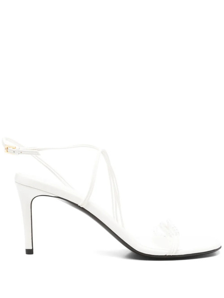  Khaite 75mm Loop Sandals - White 