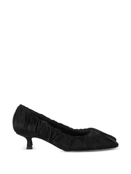  Khaite Pre-owned Palmero Ruched Pumps - Black 