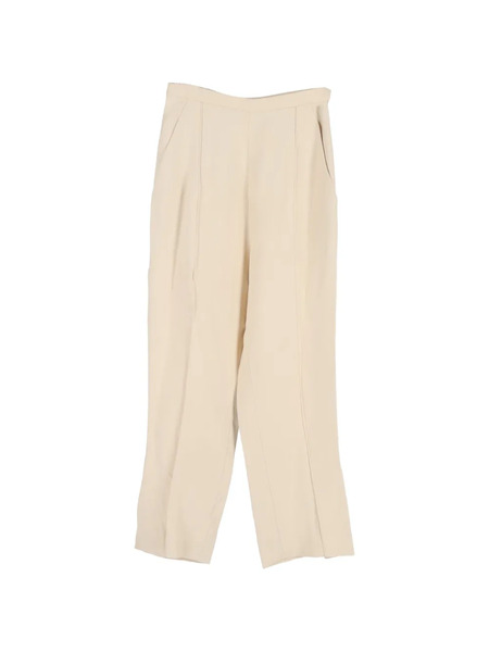  Khaite Pre-owned Side Pockets Wide-leg Trousers - Neutrals 