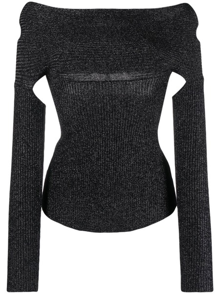  Khaite Salma Open-back Top - Black 