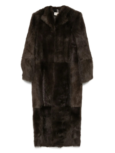  Khaite Saphra Coat - Brown 