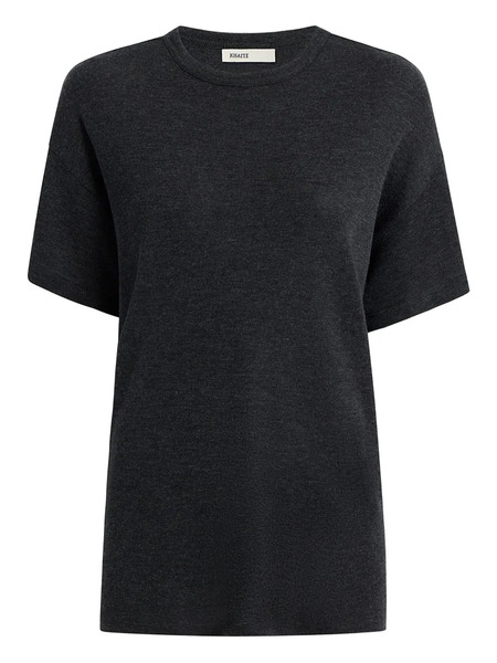  Khaite Short-sleeve Top - Grey 