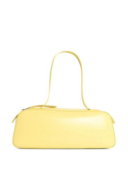  Khaite Simona Leather Shoulder Bag - Yellow 