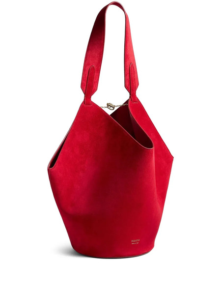  Khaite Small Lotus Tote Bag - Red 