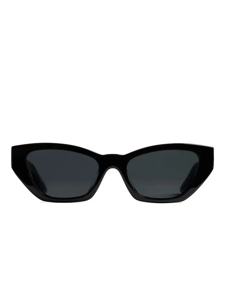  Khaite Stripe Cat-eye Sunglasses - Black 
