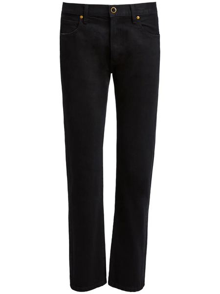  Khaite The Kyle Straight-leg Jeans - Black 
