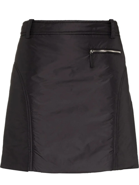  Khaite The Mitsi Padded Miniskirt - Black 